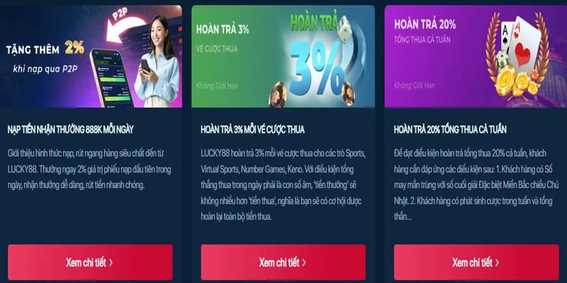 Khuyến mãi nạp tiền đặc biệt